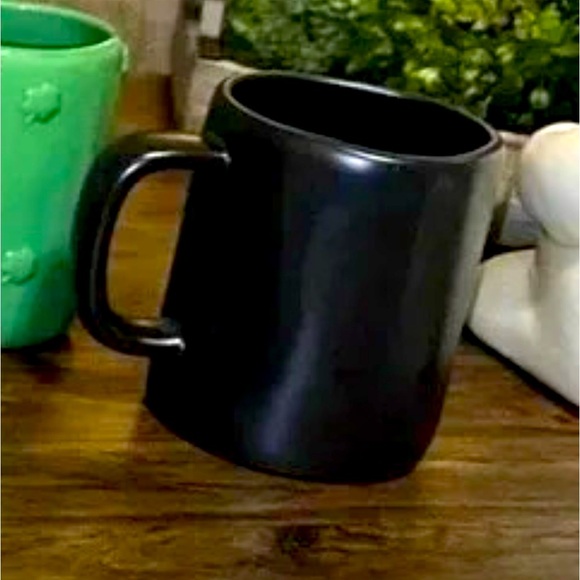NWT Rae Dunn BOO in black Artisan Collection Magenta Ceramic Coffee/Tea Mug/Cup - Picture 2 of 4